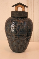 rakubrændt 35cm